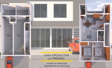 DEPARTAMENTO CON LOCAL EN VENTA, AL SUR PONIENTE DE AGUASCALIENTES