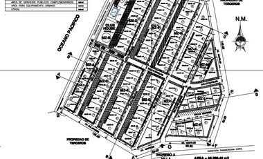 Terrenos en Vichayito, Los Órganos, Piura con vista al mar de 250 y 300 m2