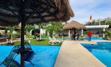 Venta de Finca en Cancún 2,608m2 en Funcionamiento para Eventos