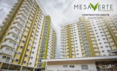 Ready for Occupancy 1 Bedroom Condo in Mesaverte Residences