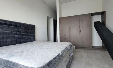 Departamento en boudica doble altura nuevo en renta (amueblado)