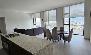 Departamento en boudica doble altura nuevo en renta (amueblado)