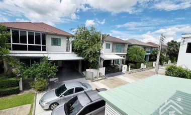 Single house for sale, Habitia Bond, modern style. On the Ratchaphruek location (345) behind the inner corner
