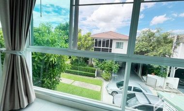 Single house for sale, Habitia Bond, modern style. On the Ratchaphruek location (345) behind the inner corner