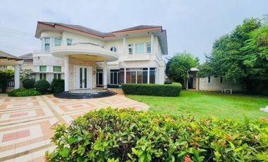 Single house for sale bypass Nong Mon, Chonburi, Bang Saen Ville project, luxury house, 5 bedrooms.