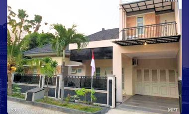 Rumah Hook Gresik Kotabaru Driyorejo Manyar SHM Full Furnish dekat Raya Sukomulyo Strategis