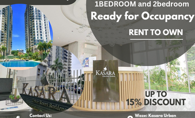 12K/MA Only 1BR RFO Rent Own CONDO For Sale Pasig Eastwood BGC Ortigas Shaw Arcovia Medical City