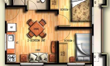 Rush Rent to Own 2BR Condo For Sale in Makati Rush Move-in San Lorenzo Place