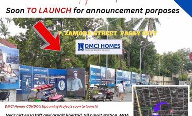 DMCIHOMES For Launching Condo Near MRT edsa Kabayan hotel.