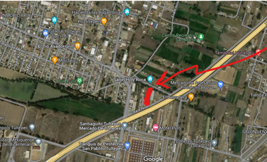 TERRENO 2,300 M2 ACCESO CTO EXTERIOR MEXIQUENSE TULTEPEC