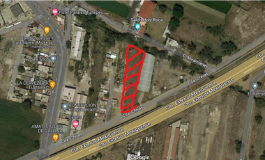 TERRENO 2,300 M2 ACCESO CTO EXTERIOR MEXIQUENSE TULTEPEC