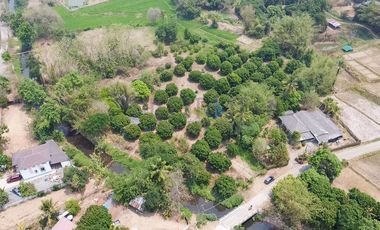 Land by the river in Mae On at Baan On Luai for Sale Lot size 4 rai