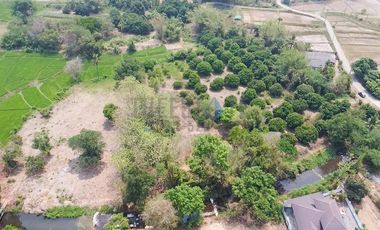 Land by the river in Mae On at Baan On Luai for Sale Lot size 4 rai