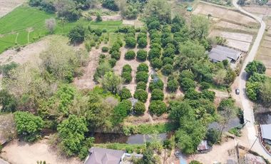 Land by the river in Mae On at Baan On Luai for Sale Lot size 4 rai