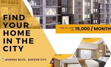 1 BEDROOM FOR SALE in Quezon City - The Oriana by DMCI