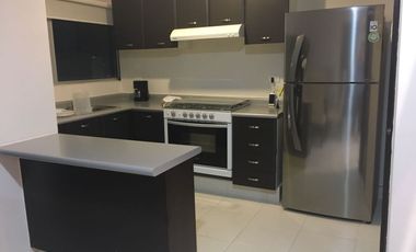 Departamento amueblado en piso 18 de Boca Towers. Incluye agua e internet