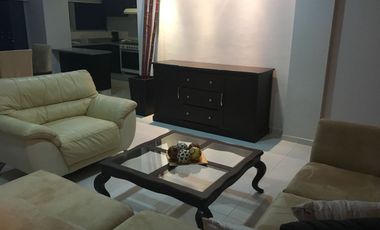 Departamento amueblado en piso 18 de Boca Towers. Incluye agua e internet