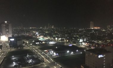 Departamento amueblado en piso 18 de Boca Towers. Incluye agua e internet