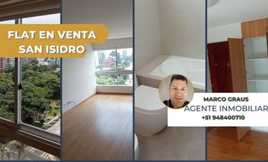 VENTA DE ESPECTACULAR DEPARTAMENTO EN SAN ISIDRO