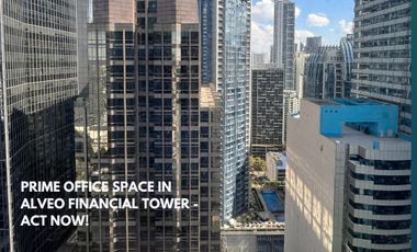 Prime Office Space in Alveo Financial Tower - Act Now!
