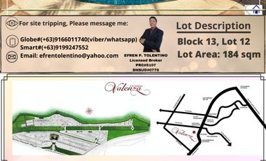 For Sale: Lot only at Crown Asia Valenza Estates, Sta. Rosa, Laguna