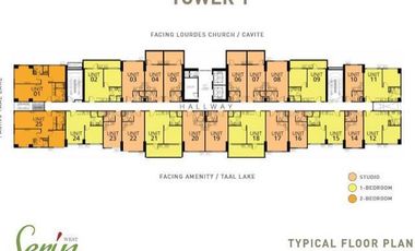 Rent to Own 2BR Unit in SERIN WEST Tagaytay 30k monthly