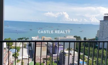 Condo for sale, 2 bedrooms, size 50 sqm., sea view, at The Base Central Pattaya