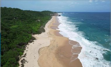 SE VENDEN  HECTÁREAS PLANAS Y EN RISCO, CON FRENTE DE PLAYA JUNTAS O INDIVIDUALES,EN HUATULCO. OAX.