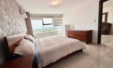 Departamento amoblado en alquiler, urb. Ciudad de Machala