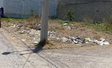 Terreno en esquina en venta en Los Olmos Tizayuca Hgo.