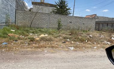 Terreno en esquina en venta en Los Olmos Tizayuca Hgo.