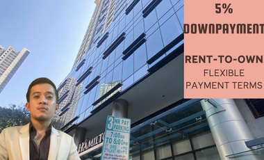 1BR W/BALCONY 55.50SQM RENT TO OWN CONDO IN GREENBELT HAMILTON FOR AS LOW AS 50K MONTHLY
