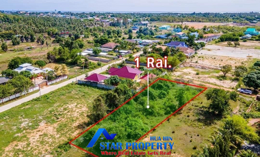 Land For Sale 1 Rai At Pak Nam Pranburi