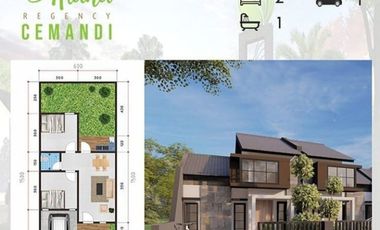 Rumah Alana Regency Cemandi Juanda 400Jtan Cicilan 2Jtan Free Biaya2