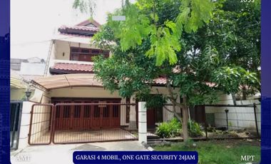 Rumah Sutorejo Prima Indah Surabaya 5M One Gate Security 24 Jam