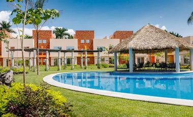 Casa en Venta en condominio con alberca al sur de Cuernavaca en Emiliano Zapata Morelos