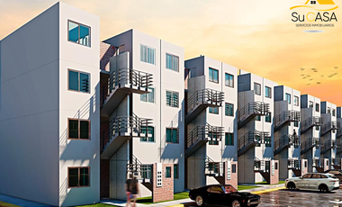 Departamentos NUEVOS en Fracc. Privado EL TREBOL, Salida Salamanca (a 7 min del TEC de Morelia)