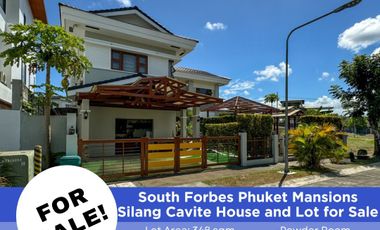 South Forbes Phuket Mansions Silang Cavite House and Lot for Sale