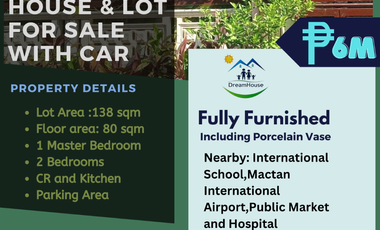 House and Lot for SALE with MPV AVANZA (year model 2015)