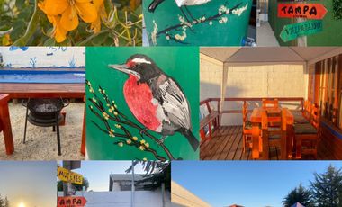 Espectacular sitio con dos cabañas y piscina en el Panúl a la venta