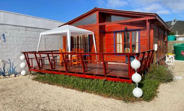 Espectacular sitio con dos cabañas y piscina en el Panúl a la venta