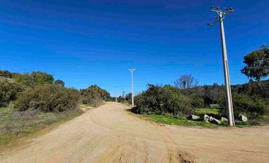 Parcelas de 20.000 m, rol, agua y luz. Ruta lo Orozco / Casablanca