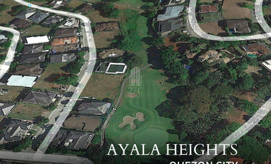 Fairway Lot for Sale in Ayala Heights, Quezon City