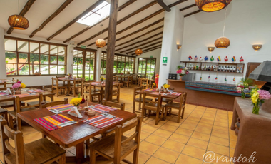 HOTEL EN VENTA, 5,228 m2 AT, URUBAMBA, VALLE SAGRADO - CUSCO