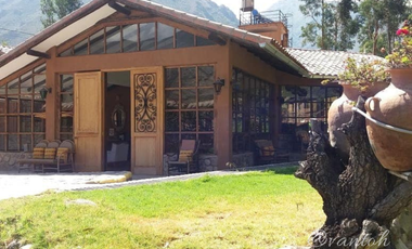 HOTEL EN VENTA, 5,228 m2 AT, URUBAMBA, VALLE SAGRADO - CUSCO