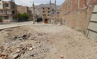 VENTA TERRENO ATE SANTA CLARA URB. REAL SANTA CLARA