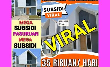 Dijual Rumah Baru di Pasuruan Dekat Kawasan Industri Pier