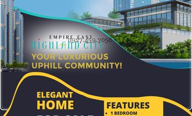 Pre- Selling Condominium in Pasig-Cainta a Mixed Used Development Project l For only 5500 Monthly you have 1Bedroom unit with 29.38SQM