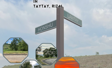 Taytay Residential Lot Rizal For Sale Havila Township Amarilyo Crest Lot near The Peak Highlands Pointe Villa Montserrat Manila East Homes Anila Park Mission Hills Brookeside Hills Monteverde Antipolo