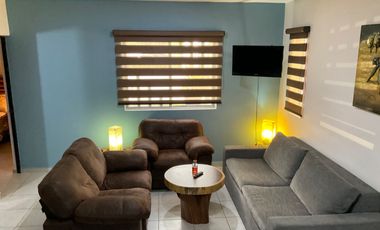 Hermoso Depto.en Residential Alborada de 2 Recamaras , planta bajas en entorno natural, con alberca y estacionamiento